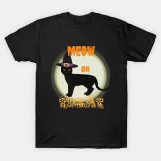 Magical Halloween Cat T-Shirt